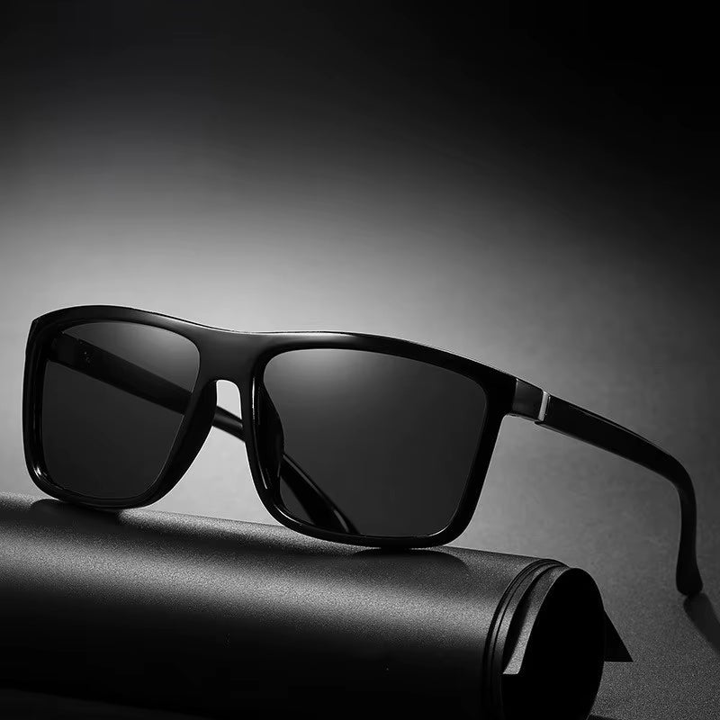 Luxury Square Vintage Polarization Sunglasses for Men Women Fashion Travel Driving Anti-Glare Sun Glasses Male Eyewear UV400