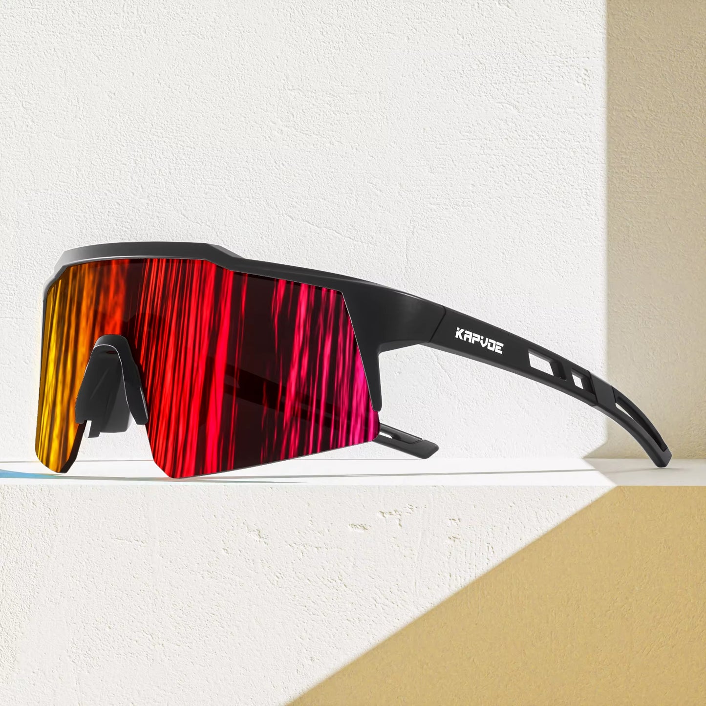 Kapvoe Photochromic Kids Cycling Sunglasses Sport Bicycle Glasses UV400 Child Goggles Boys Girls Teenager Outdoor Bike Eyewear