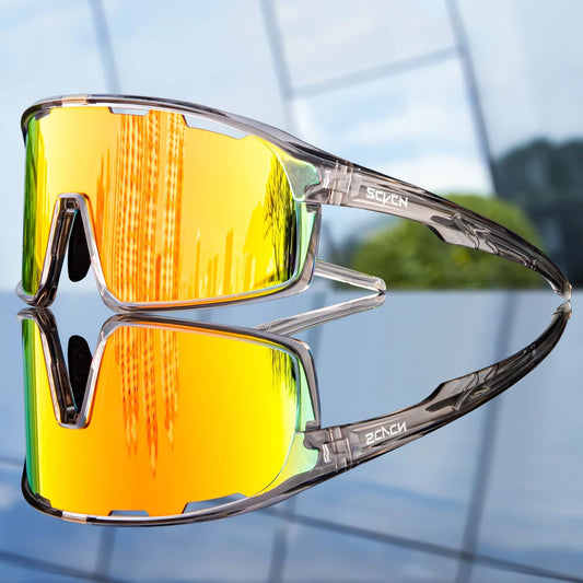 Men Outdoor Sports Glasses Photochromic Sunglasses Bicycle Cycling Glasses Women Driving Bike Eyewear UV400 Hiking Goggles