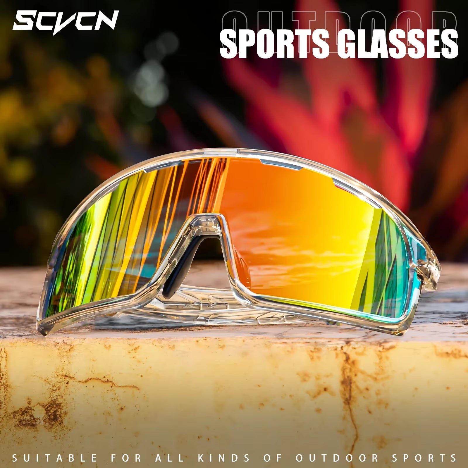 Men Outdoor Sports Glasses Photochromic Sunglasses Bicycle Cycling Glasses Women Driving Bike Eyewear UV400 Hiking Goggles