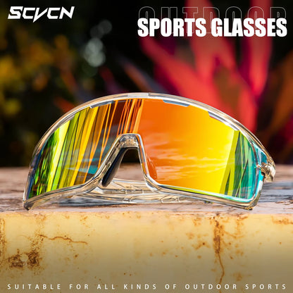 Men Outdoor Sports Glasses Photochromic Sunglasses Bicycle Cycling Glasses Women Driving Bike Eyewear UV400 Hiking Goggles
