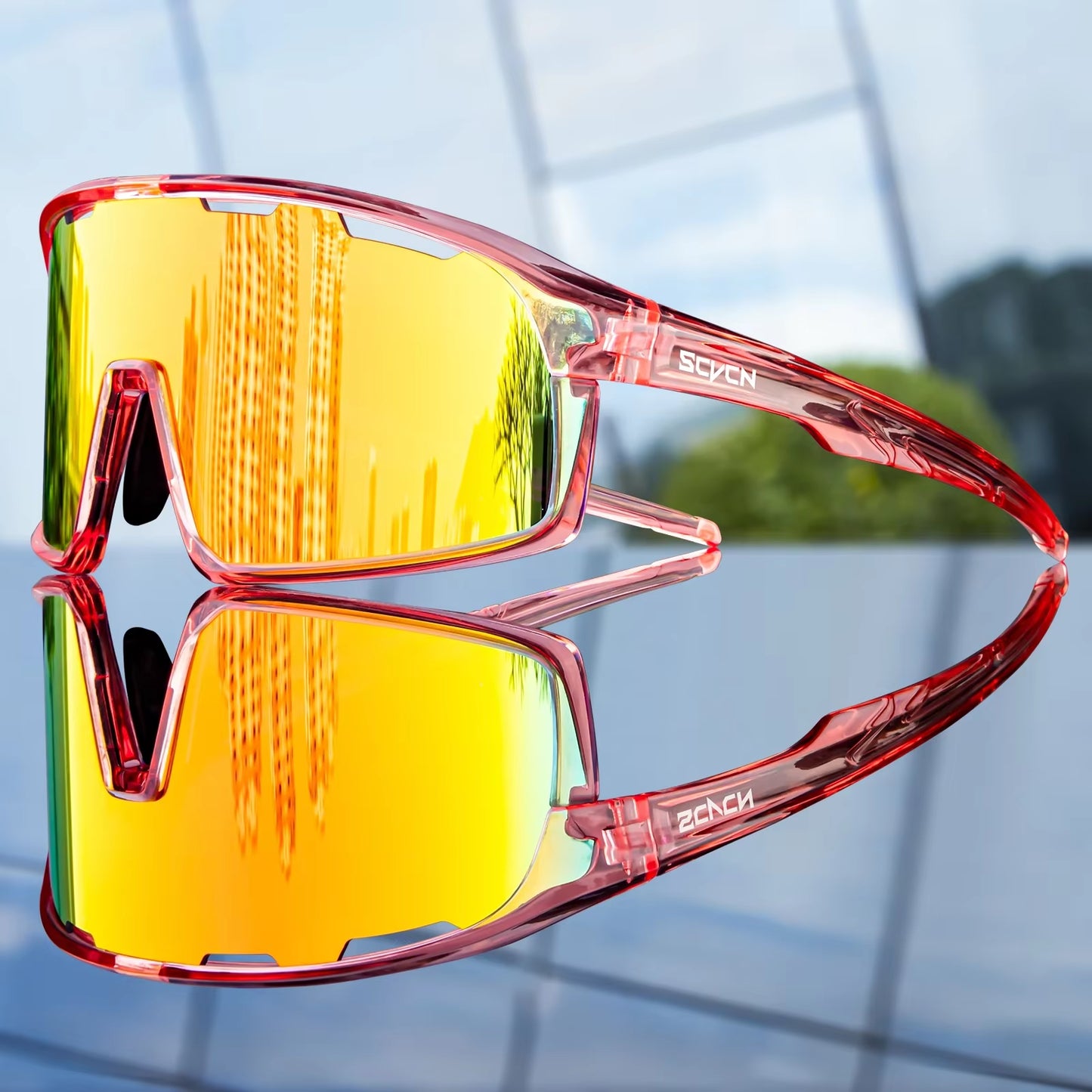 Men Outdoor Sports Glasses Photochromic Sunglasses Bicycle Cycling Glasses Women Driving Bike Eyewear UV400 Hiking Goggles