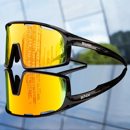 Men Outdoor Sports Glasses Photochromic Sunglasses Bicycle Cycling Glasses Women Driving Bike Eyewear UV400 Hiking Goggles